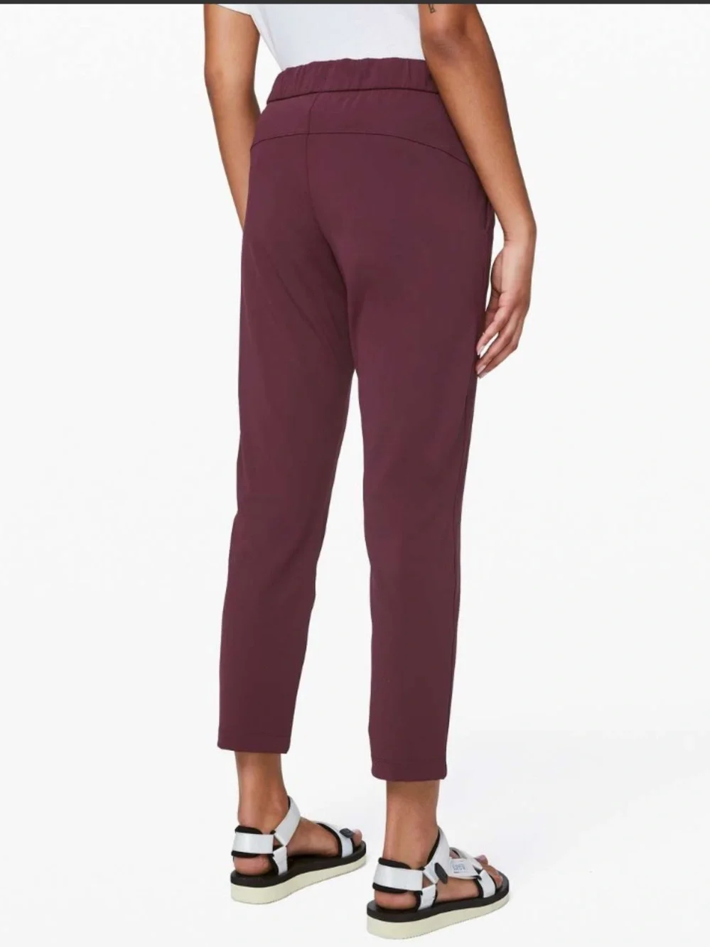 Lululemon On The Fly 7/8 Pants - Dark Adobe
